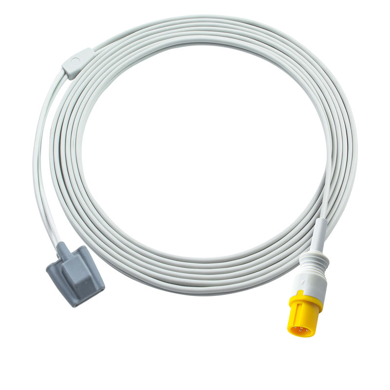 Совместимый Contec 6Pin Infant SpO2 Sensor 3.0M Digital Tech CMS5100,CMS800,CMS9000C,CMS9100