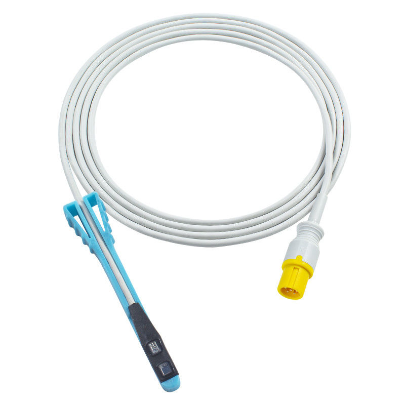 Животные совместимые с Contec 6Pin SpO2 сенсор 3.0M для CMS5100 CMS800 CMS9000C CMS9100