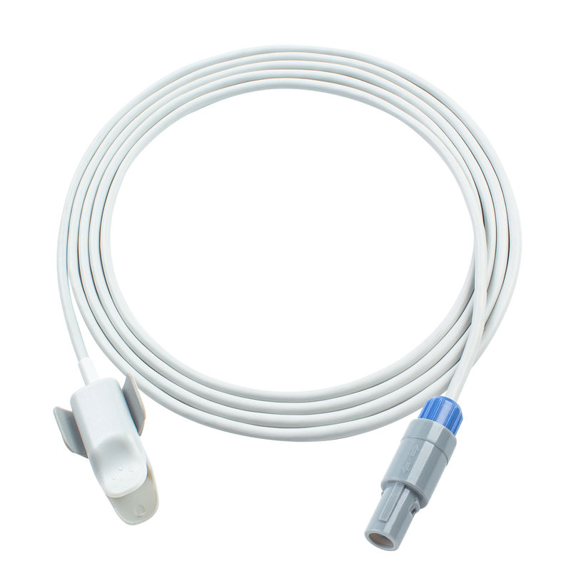 Совместимый Zondan ZD120B ZD120D 6Pin SpO2 датчик 3.0M Педиатрический клип для пальцев для Apollo N1 Apollo N2 Apollo N3