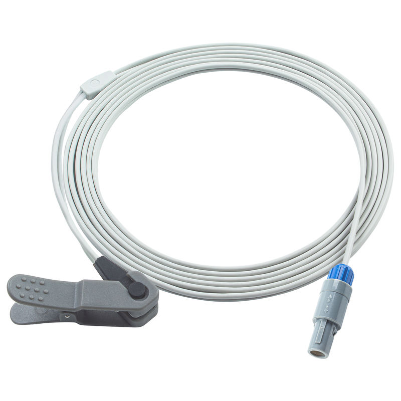 Совместимое испытание SpO2 на животных Utas Apollo для N1/N2/N3/N4/N5/N8Pin для ветеринарного 3,0M