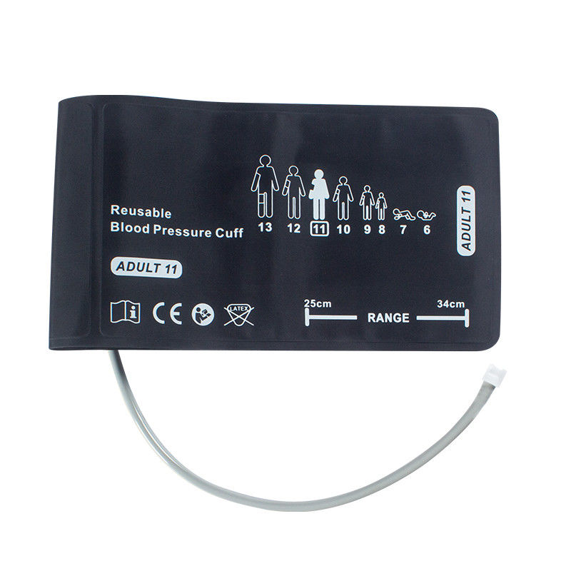 Welch Allyn NIBP Манжета 25 - 34 см для взрослых одноствольная трубка 508243 REUSE-11-1TP Трехцелевой FlexiPort Манжета для кровяного давления