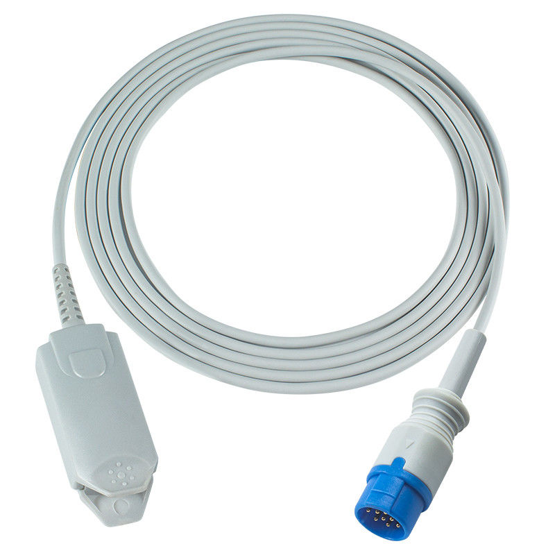 Биолайт многоразовый сенсор SpO2 M900 M7000 M9500 Цифровой Adult Finger Clip 12Pin 3.0M
