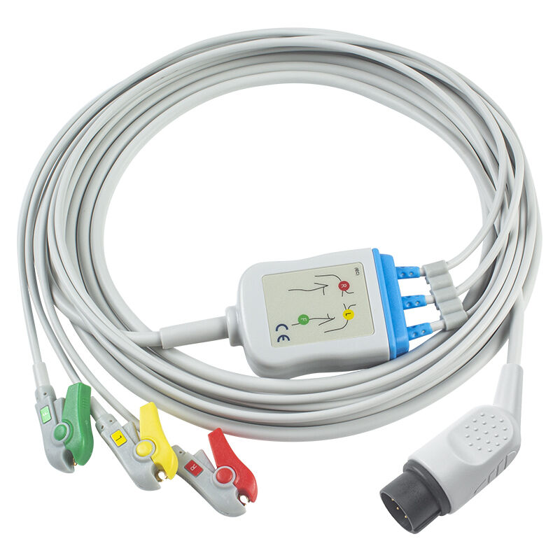 NihonKohden OEC-6102A 8-контактный кабель ЭКГ и провода