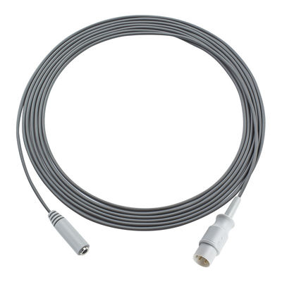 Совместимый воздушный щит 3Pin для женского моноплага подключателя температурного адаптера кабеля 3.0M для больниц и медицинского оборудования