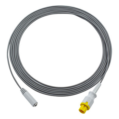 Одноканальный двухконтактный подключатель температурный адаптер совместим с Mindray Datascope 0011-30-37391